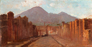 A view of Pompei